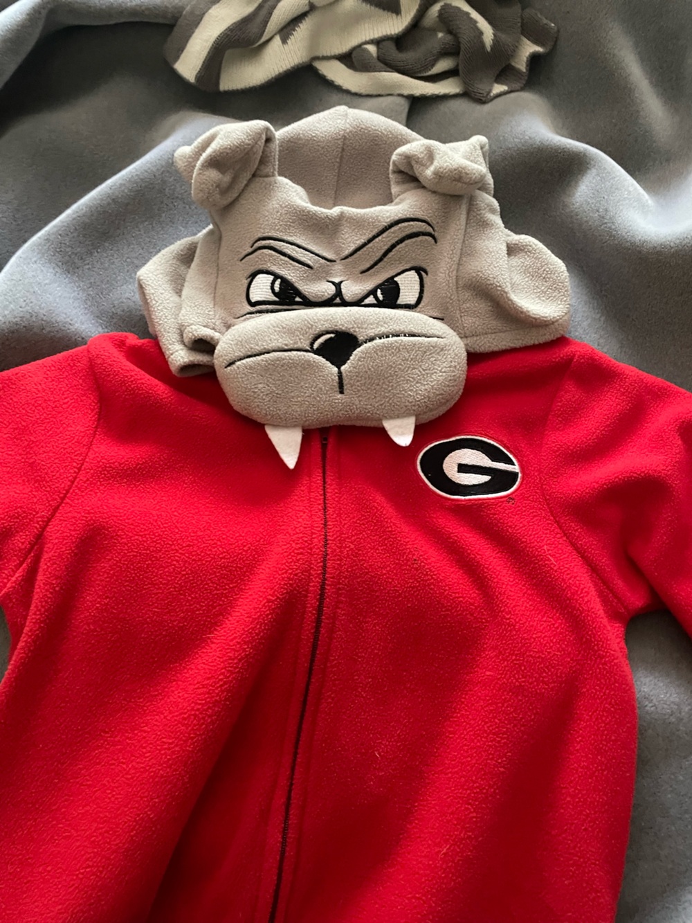 University of Georgia Red Bulldog Fleece Hoodie